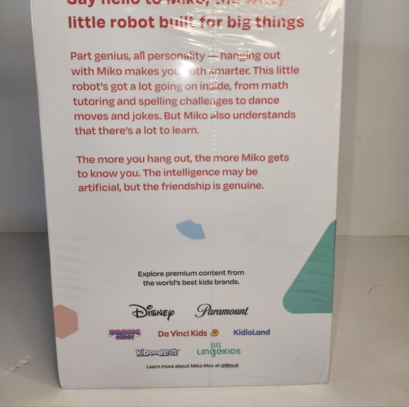 Miko 3: Ai-Powered Smart Robot for Kids STEAM Learning & Educational Robot - Red - Picture 3 of 9